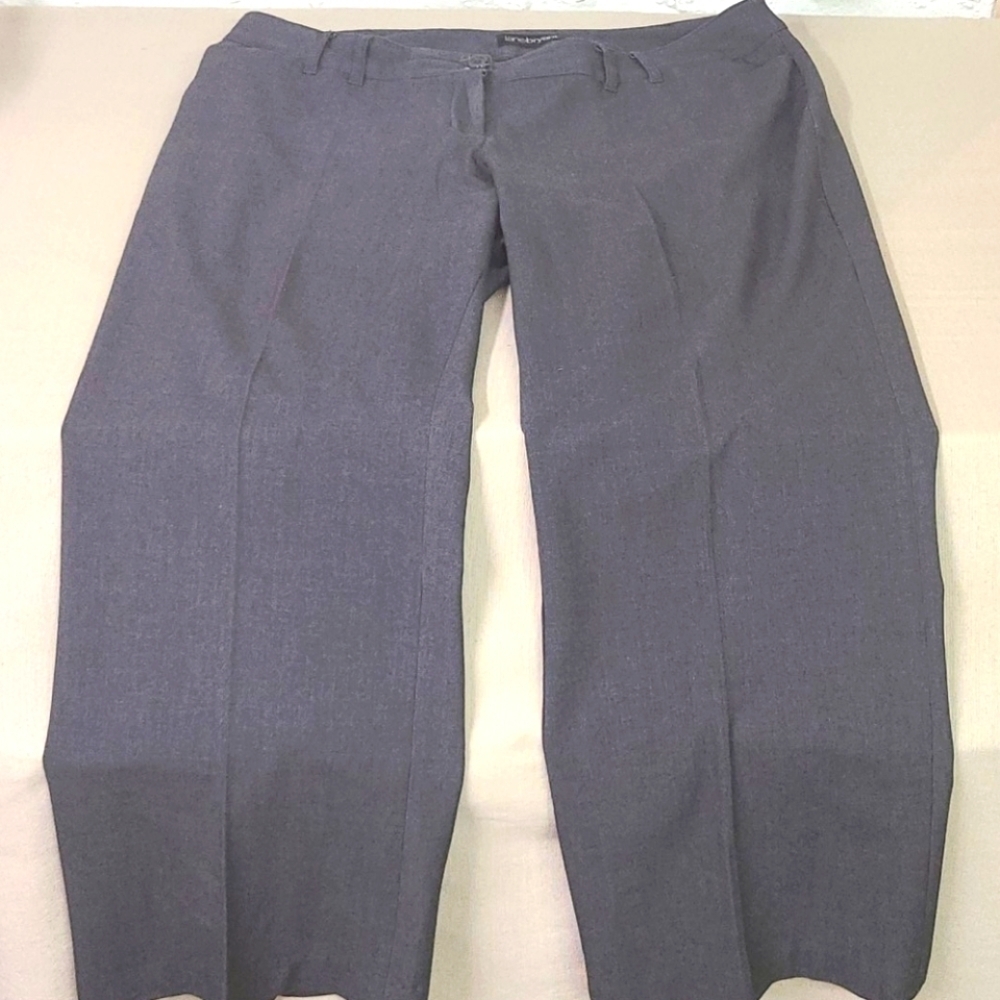- LANE BRYANT GREY PANTS SZ 16W